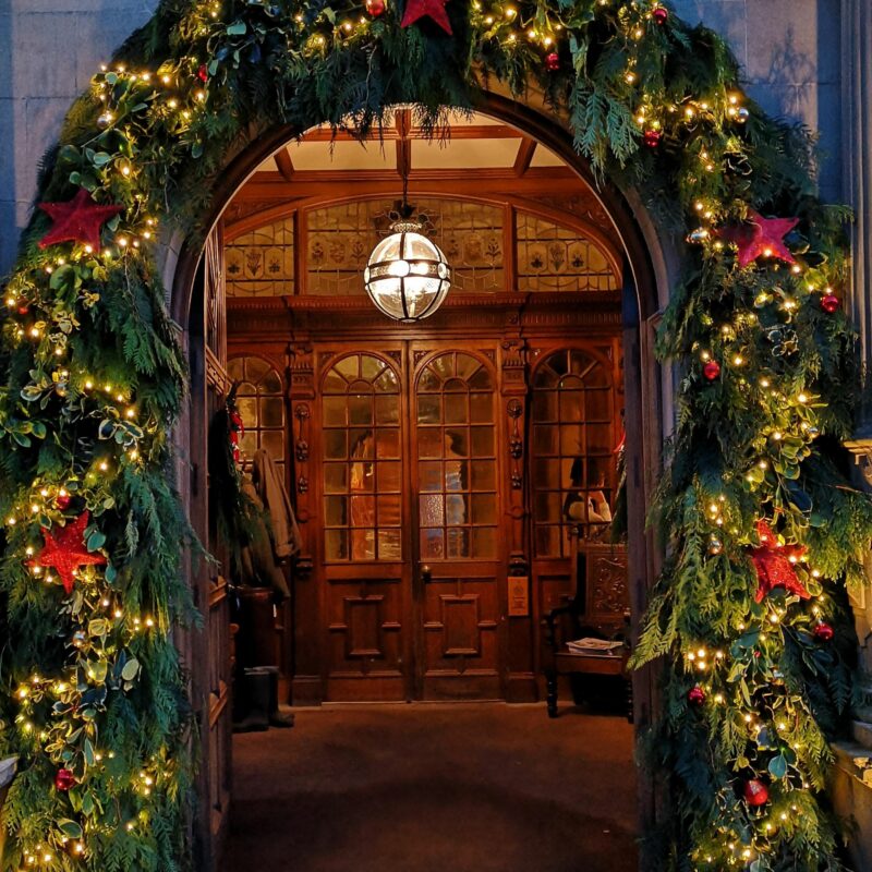 Bovey Castle front door wreath