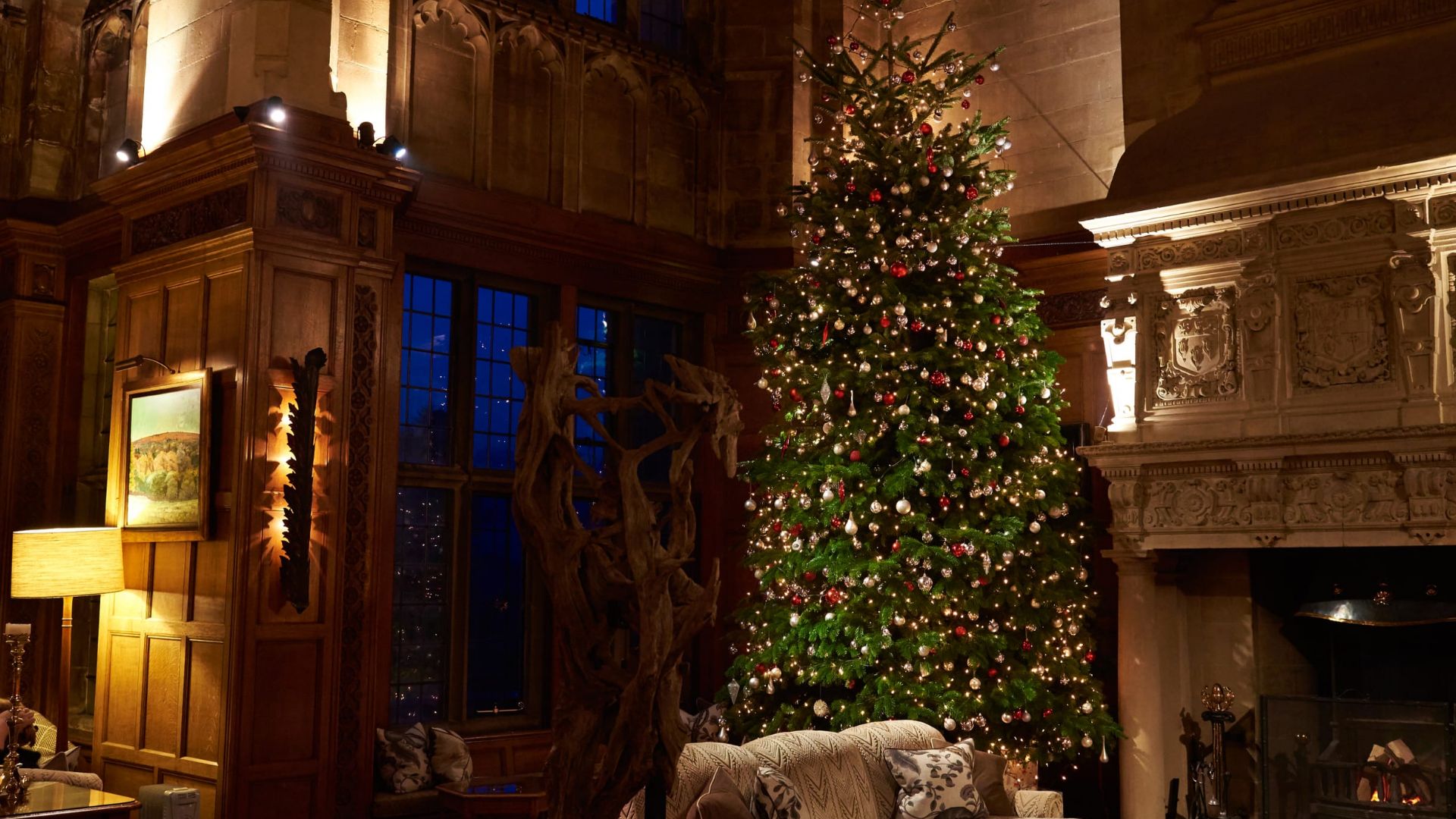 Bovey Castle Christmas tree